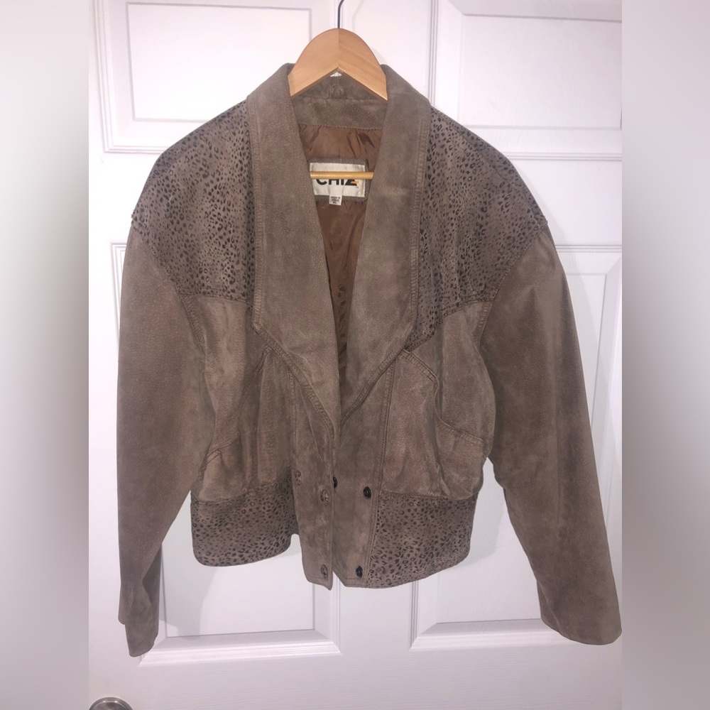 Vintage Western Leather Jacket